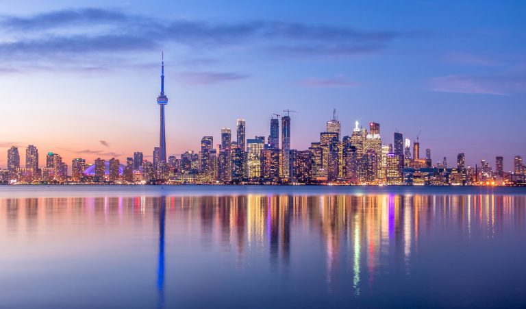 Toronto, canada city skyline