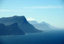 South Africa coastline