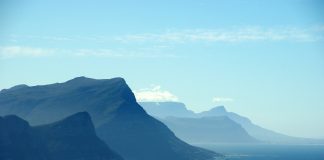 South Africa coastline