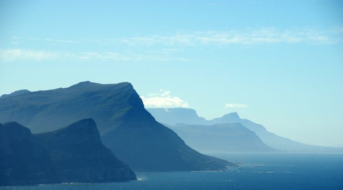 South Africa coastline