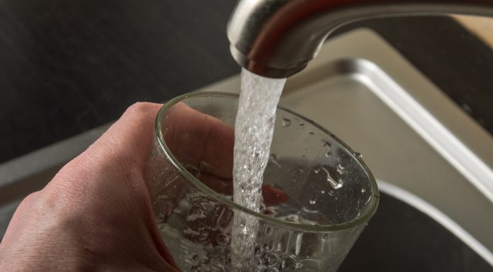 water coming out the tap - drinking water