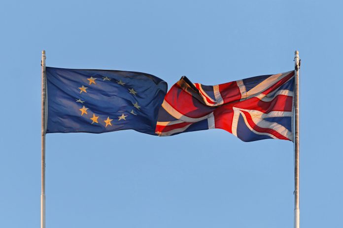 UK and Horizon Europe partnership, flags