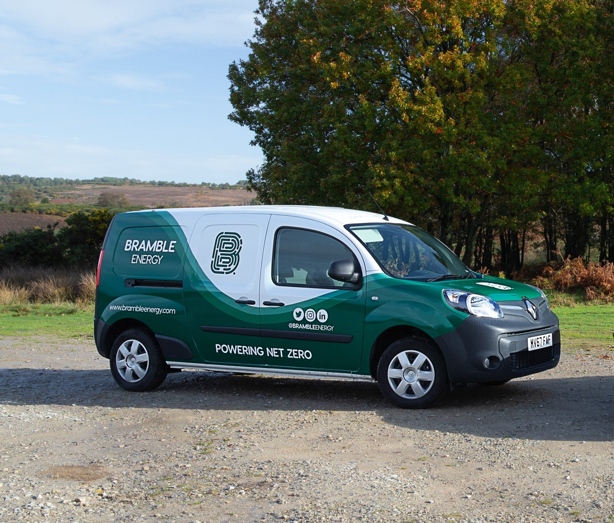 Bramble Energy Range Extender Light Commercial Vehicle Demonstrator