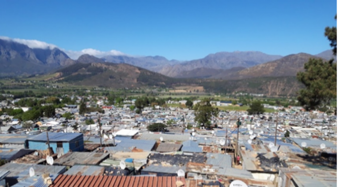 informal settlement in South Africa