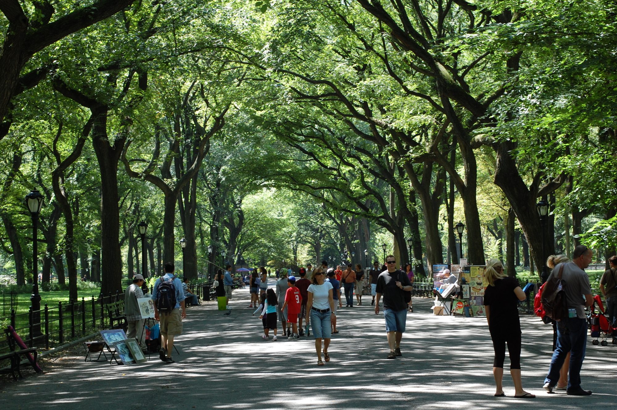 Literary Walk in Central Park