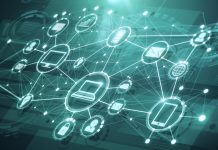 digital abstract image of online consultations, smart contracts