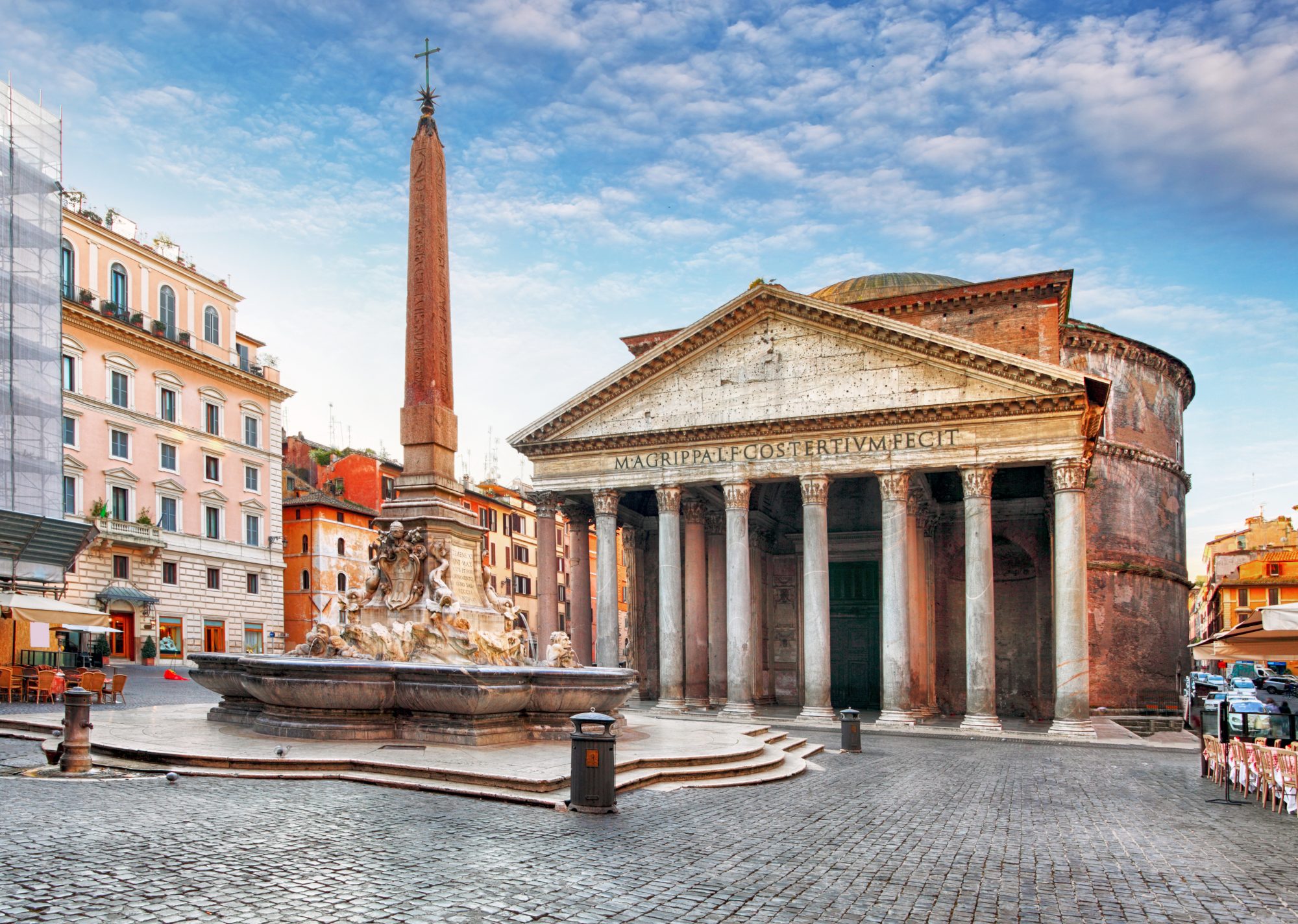 Pantheon, Rome in daytime