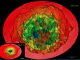 Figure: Craters made in virgin and in nano-doped targets, nuclear fusion