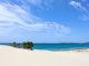 Iconic sandy beach and coastal dune system in Porto Pino (Italy)