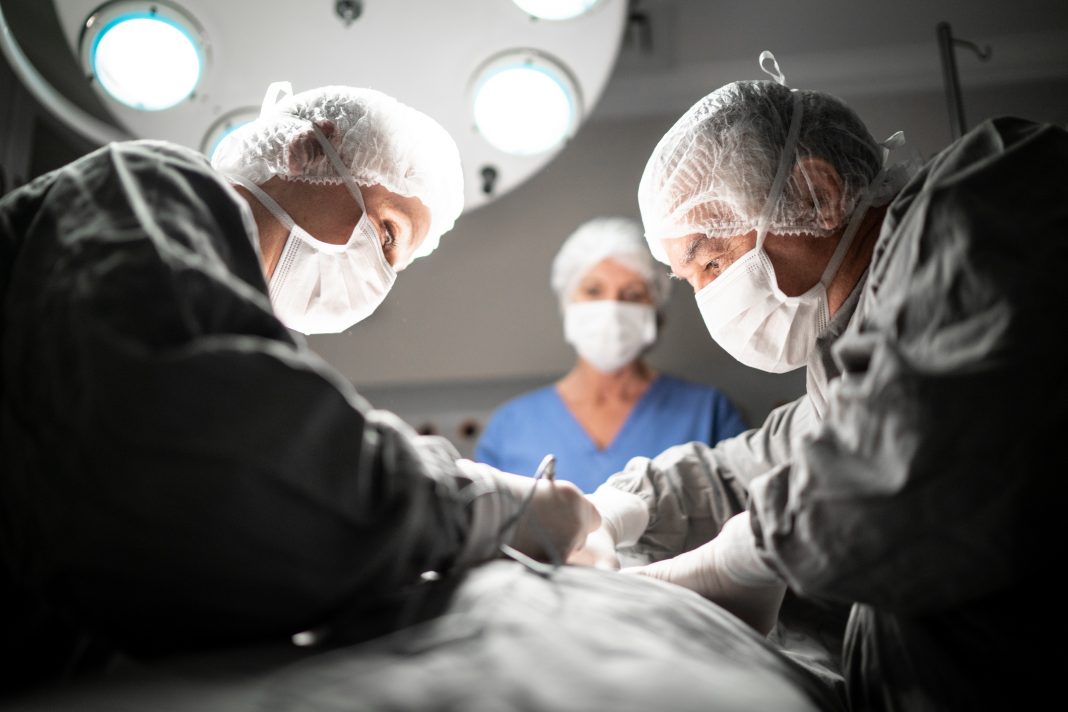 surgery to transplant an organ