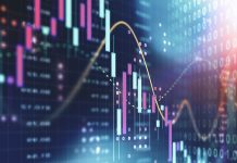 Currency and Exchange Stock Chart for Finance and Economy Display