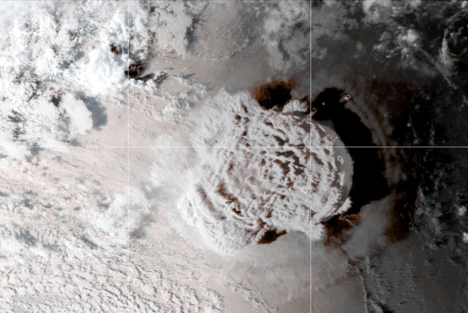 Tonga volcanic eruption