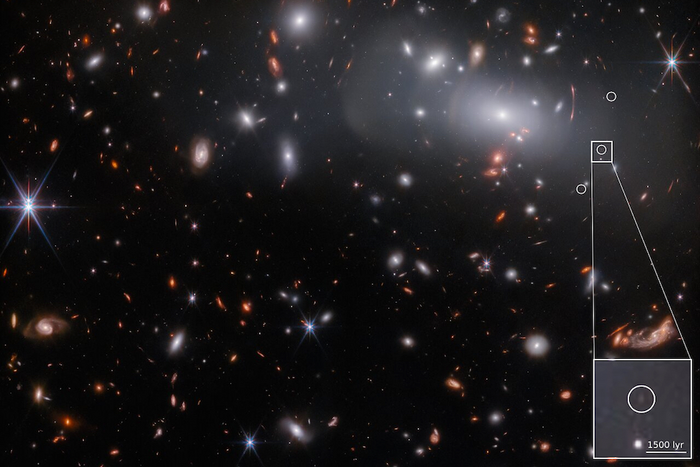 JWST Tiny distant galaxy gives clues to Big Bang s history