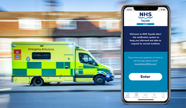 nhs-tayside-alerting-app