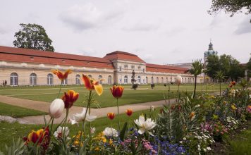 Charlottenburg Palace in Berlin, Germany, a cultural heritage site