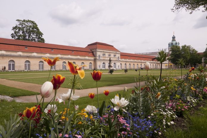 Charlottenburg Palace in Berlin, Germany, a cultural heritage site