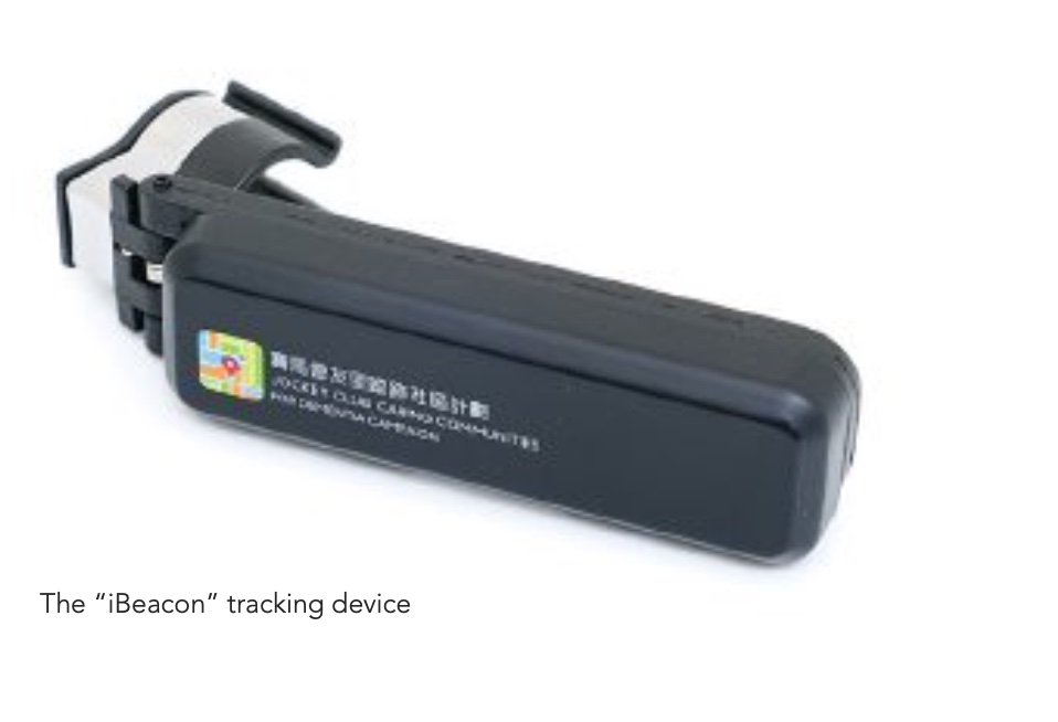 bluetooth tracking device, iBeacon
