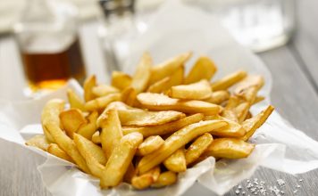 French Fries at a pub.