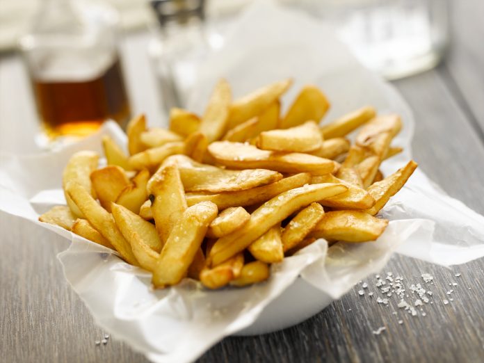 French Fries at a pub.