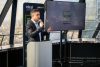 Andy Farquhar, Senior Product Manager (New Energy) at Groupe Atlantic UK, Republic of Ireland and North America, spoke at the Logic Air launch at The Gherkin
