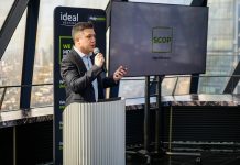 Andy Farquhar, Senior Product Manager (New Energy) at Groupe Atlantic UK, Republic of Ireland and North America, spoke at the Logic Air launch at The Gherkin