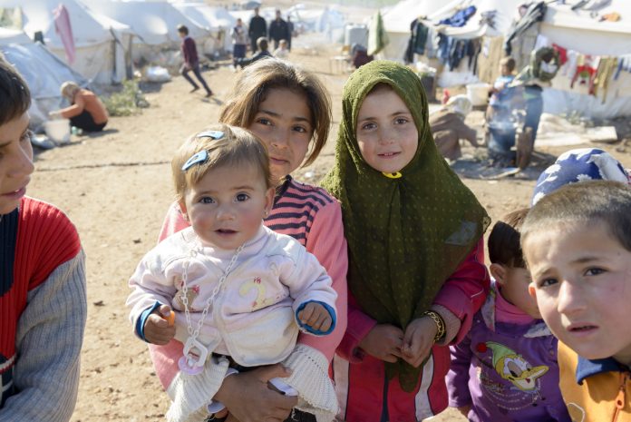 Syrian refugees inside Syria