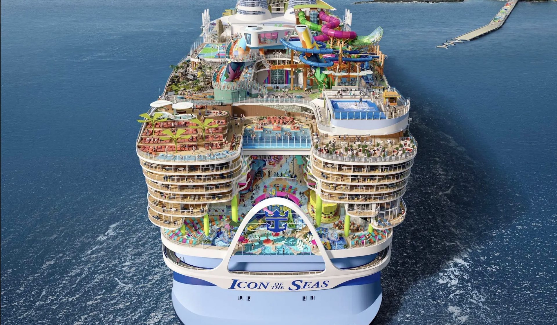 Largest cruise ship on Earth to embark in early 2024