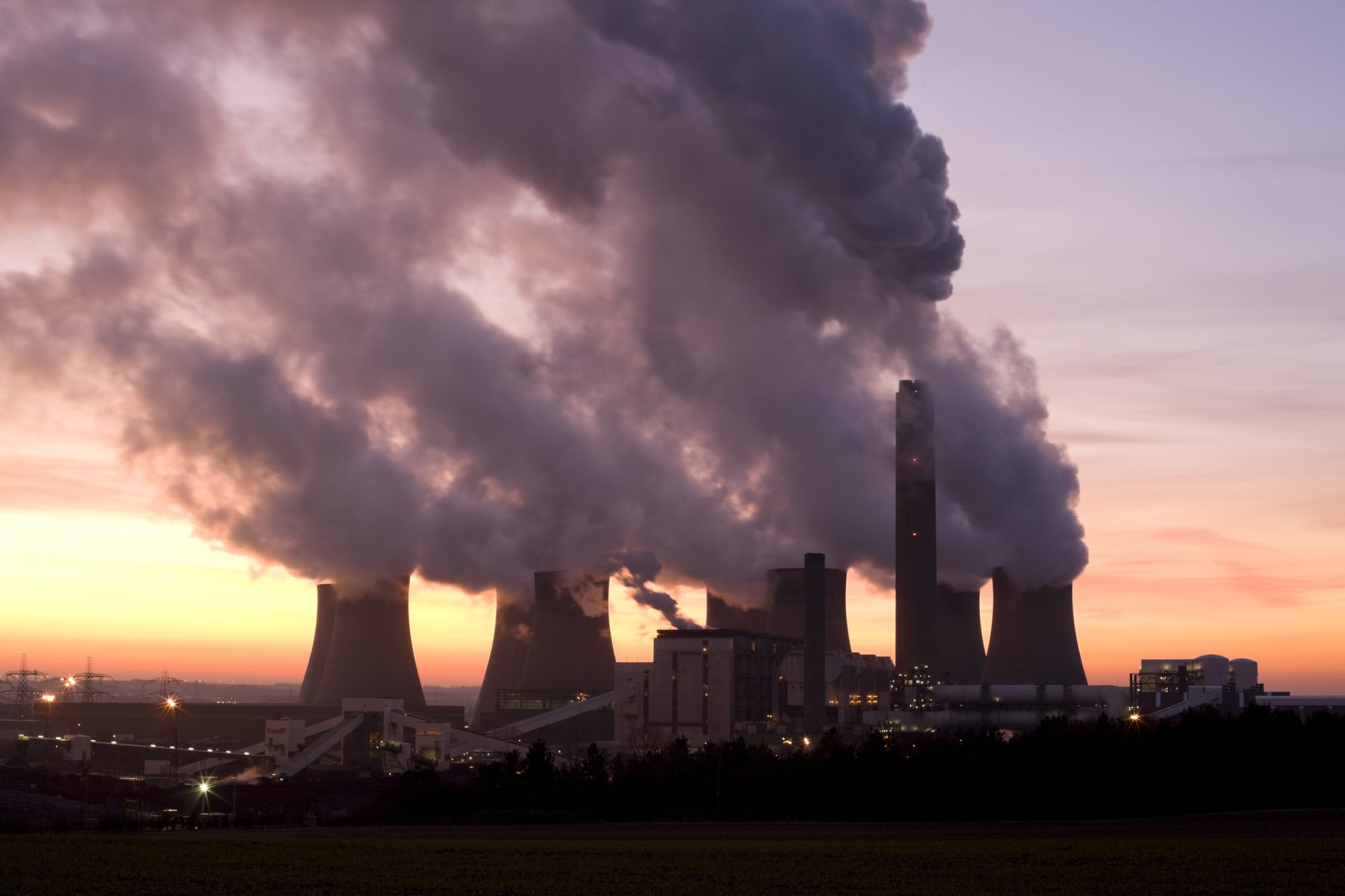 Coal fueled power station, Ratcliffe-On-Soar, Nottingham,