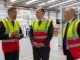 Mark Derbyshire, left, Managing Director (Domestic Products) at Groupe Atlantic UK, Republic of Ireland and North America, with Energy Minister Lord Callanan, centre, and Jason Speedy, Chief Operations Officer at Groupe Atlantic UK, Republic of Ireland and North America.