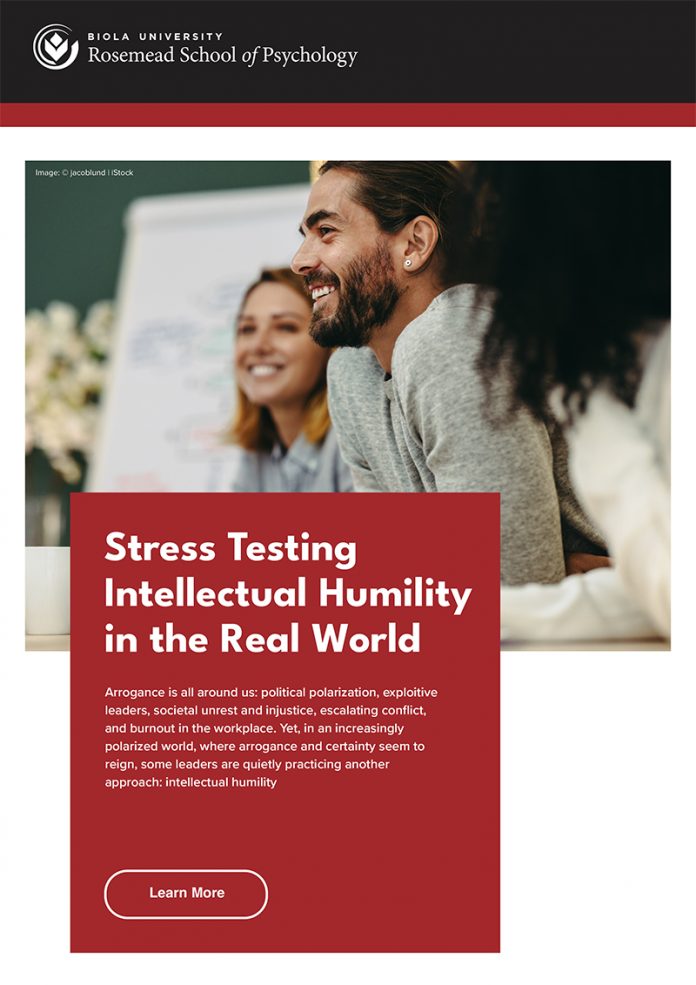Stress Testing Intellectual Humility in the Real World