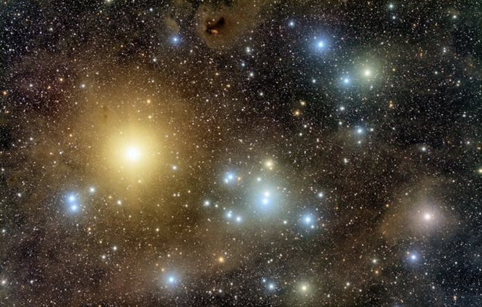 Image of the Hyades star cluster