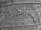 Fig. 2: Trajan's column in Rome, showing Roman soldiers constructing a perfect wall during the war against the Dacians, which emphasizes technical superiority.