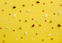 Pills On Yellow Background, symbolising drug repositioning