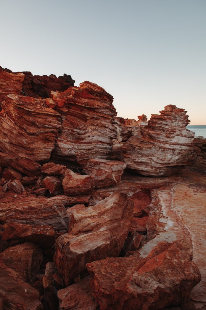 rock formations in Broome