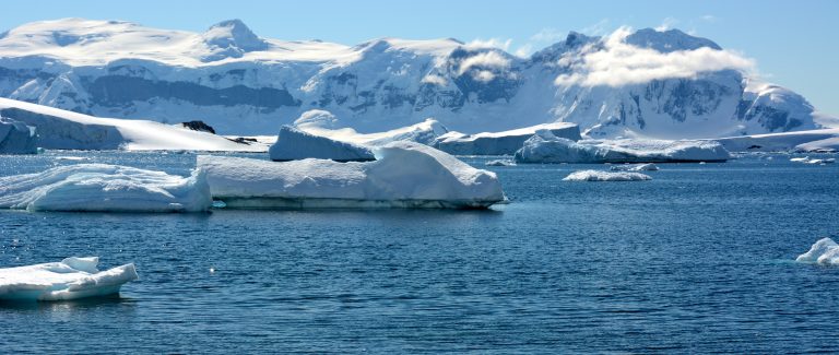 Antarctic ice sheets on path to climate tipping point