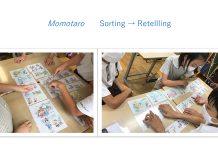 LBS Activities Using Momotaro. From Sorting to Retelling, assessing literacy skills for EFL learners