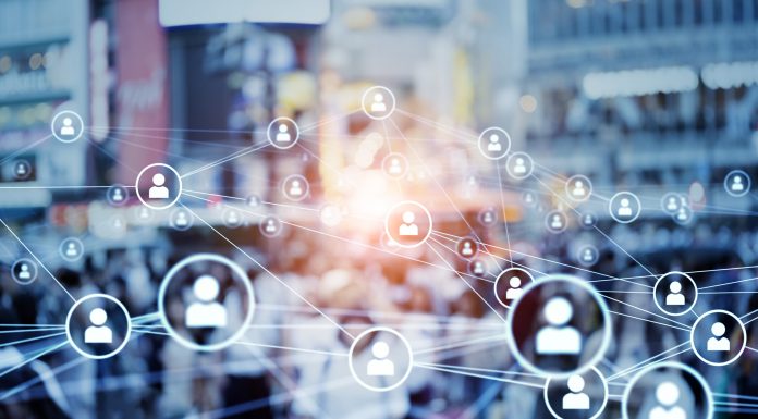 People communication network concept. Social media.