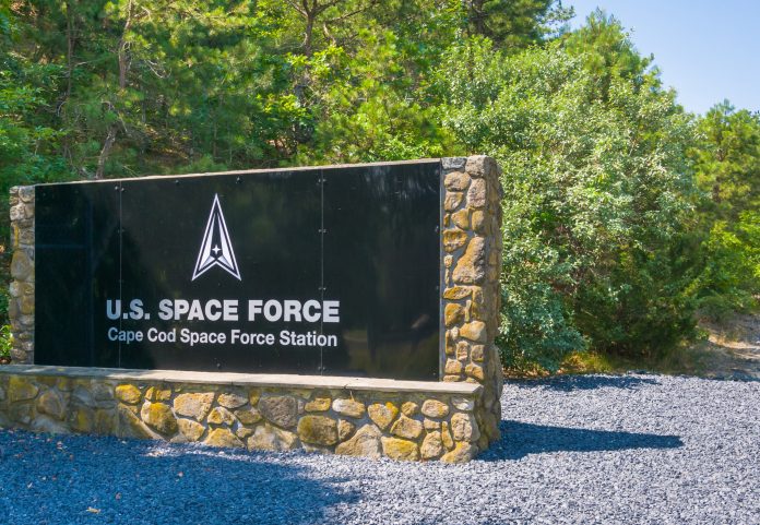 U.S. Space Force Entrance Sign