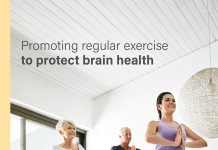Promoting regular exercise to protect brain health