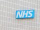 London England - June 2, 2019: NHS National Health Service sign UK