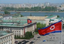 Kim Il Sung Square in Pyongyang