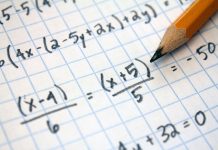 math problems on graph paper with pencil