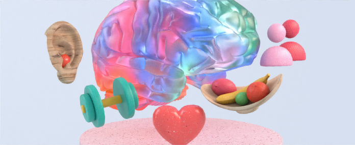 colourful brain - dementia prevention