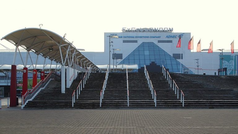 Credit: David Hallam-Jones / EXCEL Centre, West Terrace, London, E16 / CC BY-SA 2.0