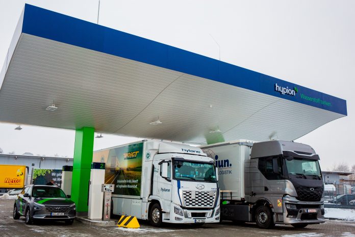 Hydrogen Refueling Station, Neumünster, Northern Germany, conforms with the EU Alternative Fuel Infrastructure Regulation (AFIR) and could fuel up to 2 tonnes of green hydrogen per day.