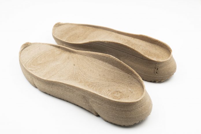 Figure 2. A pair of personalized 3D-printed shoe soles. Source: AITIIP