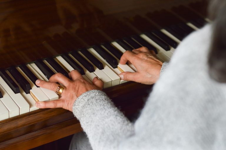 Pianist's hands