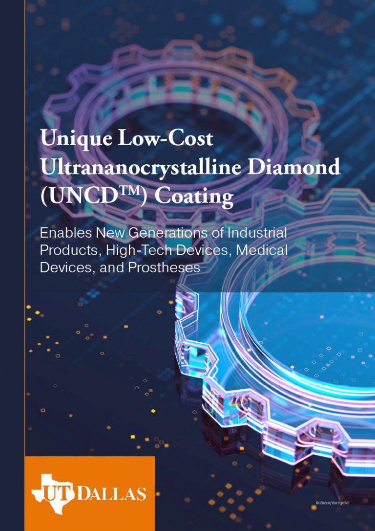 Unique Low-Cost Ultrananocrystalline Diamond Coating