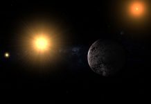 Towards exoplanet Proxima Centauri b with Alpha Centauri stars and red star