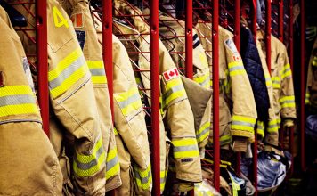 close up shots of fire fighting equipment